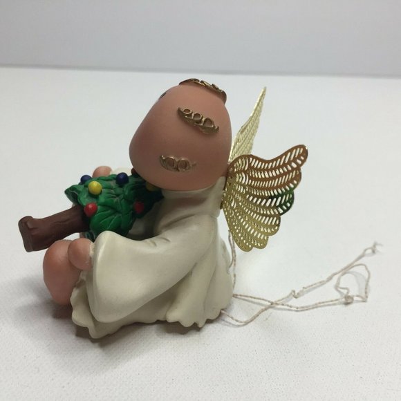 Kirks Kritters By Russ Figurines Angel Baby Christmas Tree Ornament - Picture 2 of 8